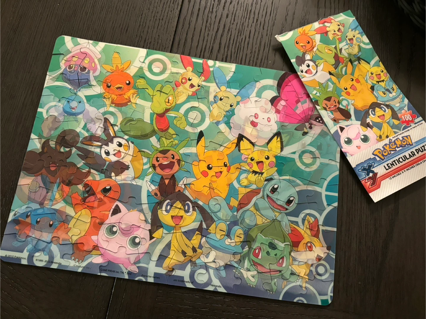 Pokemon Lenticular Puzzle 100 Pieces - photo 4