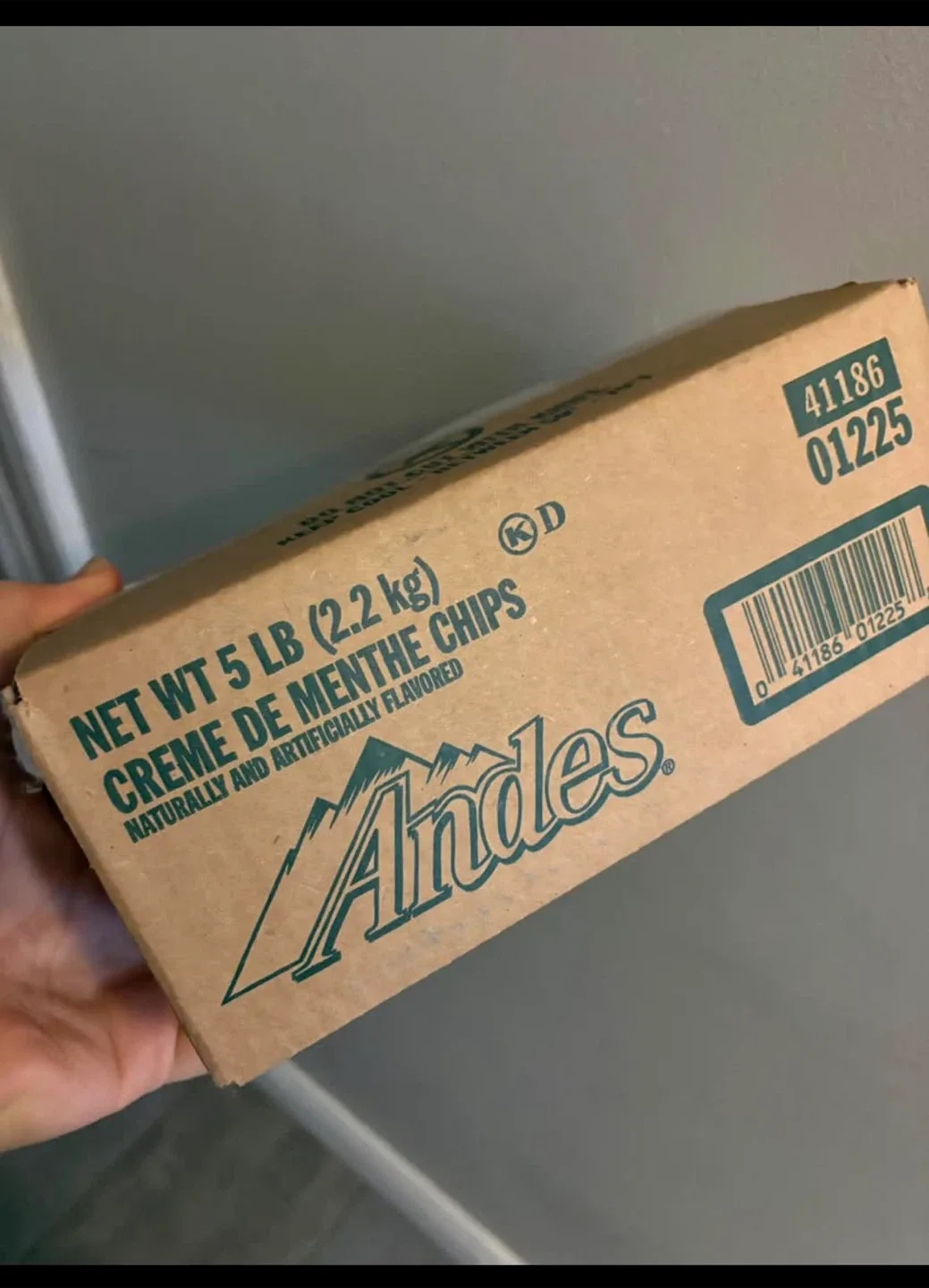 Andes mint chocolate #cleanout