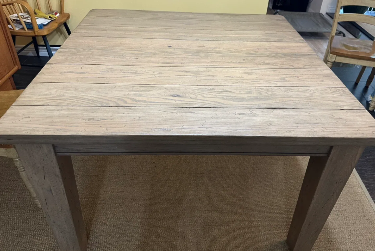 Wooden Dining Table - Light Brown