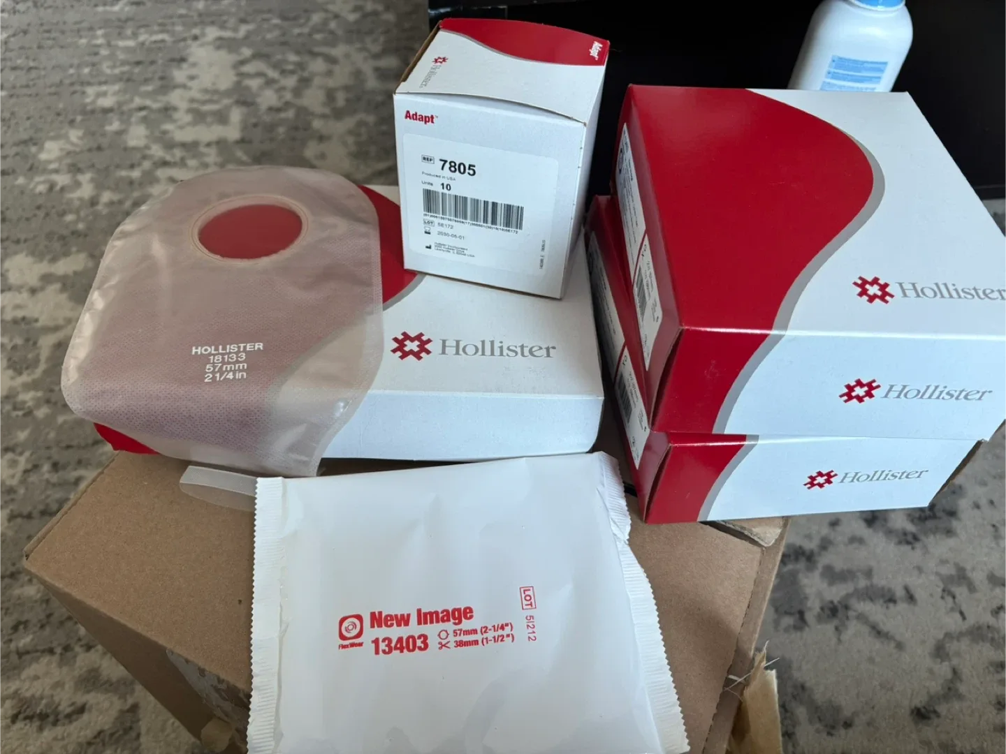 Hollister Ostomy Supplies - New Image & Adapt