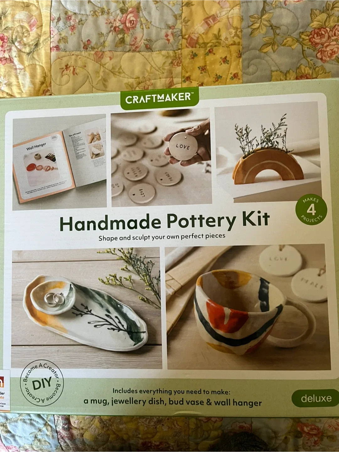 Craftmaker Handmade Pottery Kit Deluxe