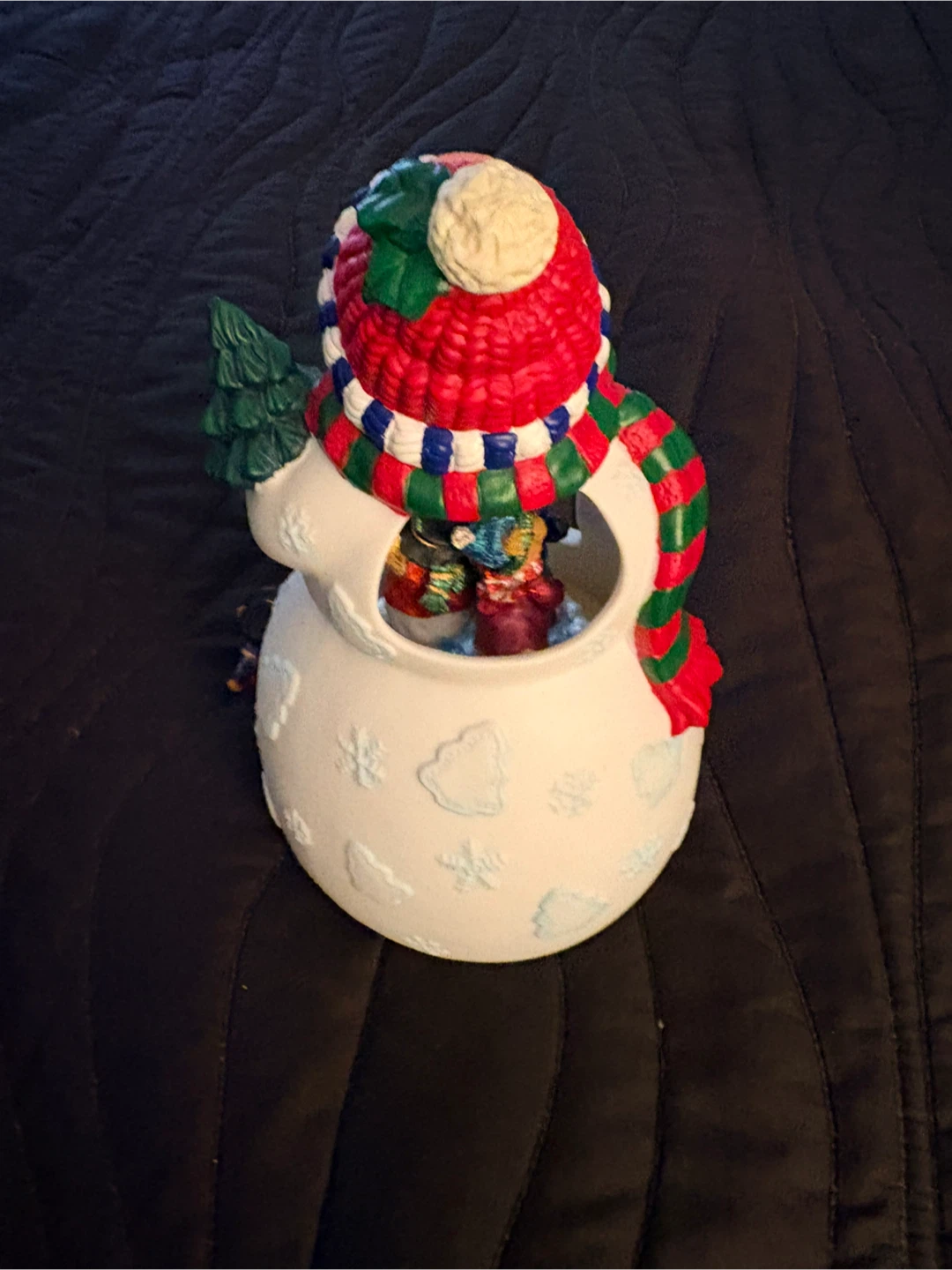 Traditions Musical Snowman Figurine - photo 3
