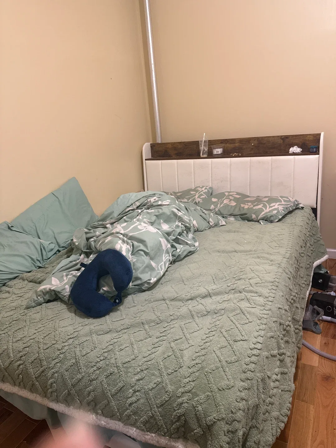 Bed and mattress