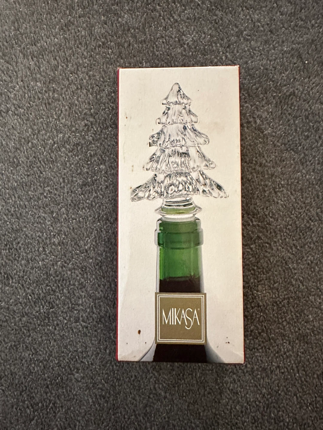 Mikasa Holiday Time Bottle Stopper - New in Box - photo 2