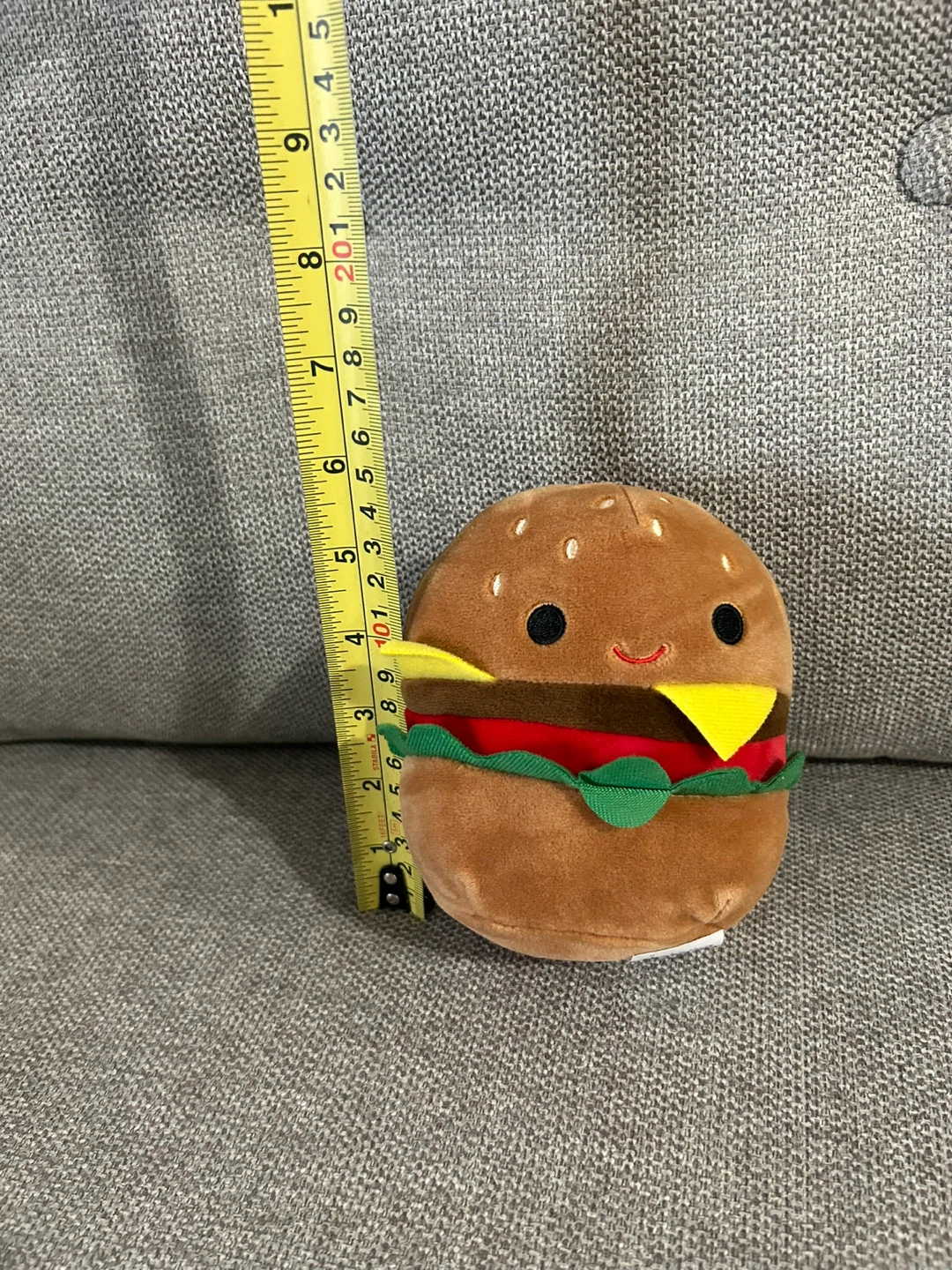 Carl the Cheeseburger Squishmallow