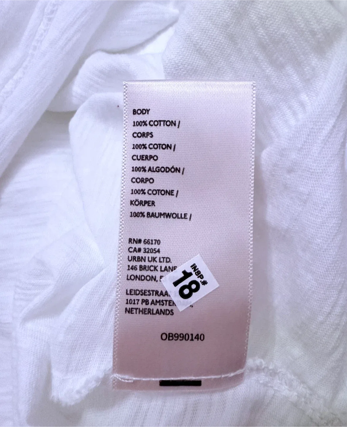 #cleanout Free People Optic White Long Sleeve Top - Size XL image indicator(10)