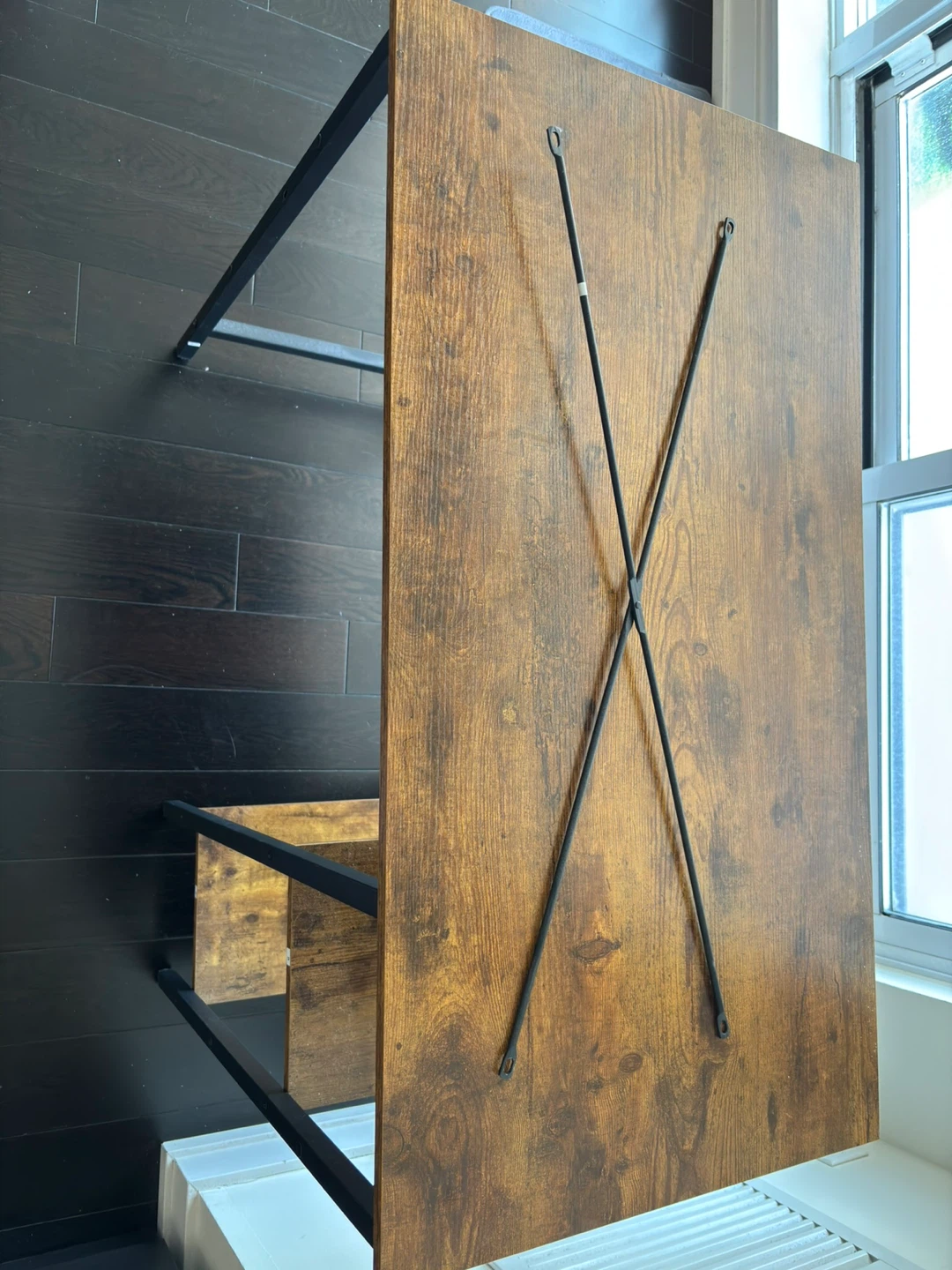 Industrial Desk with Shelves - photo 3