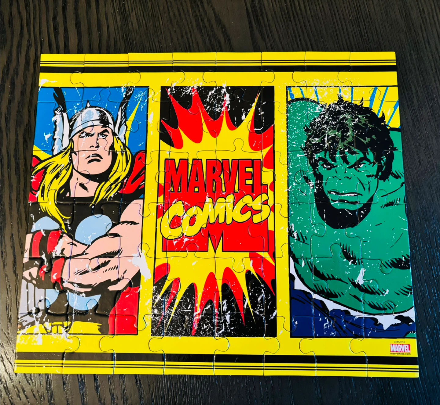 Marvel Comics Superhero Jigsaw Puzzles - Set of 10 - photo 5