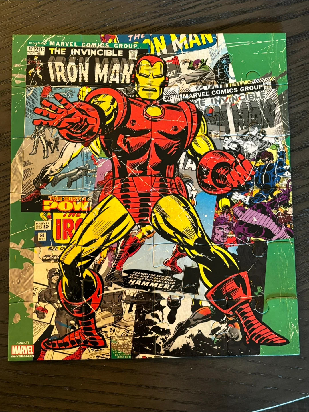 Marvel Comics Superhero Jigsaw Puzzles - Set of 10 - photo 4