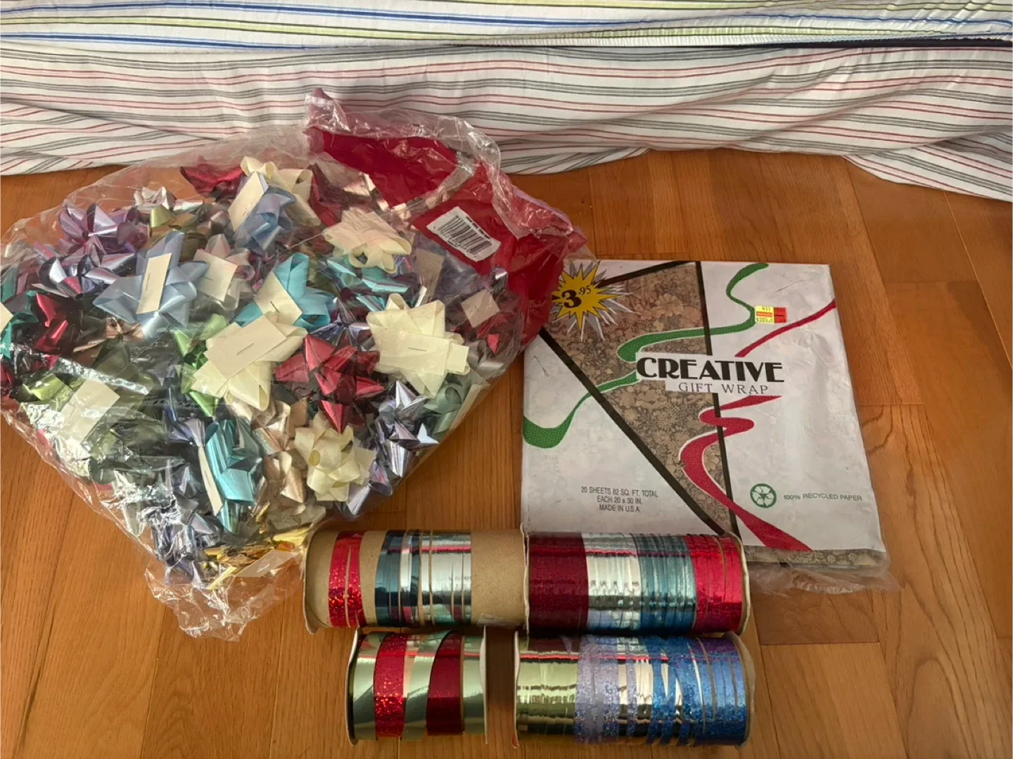 Gift Wrap, Ribbon, and Bows