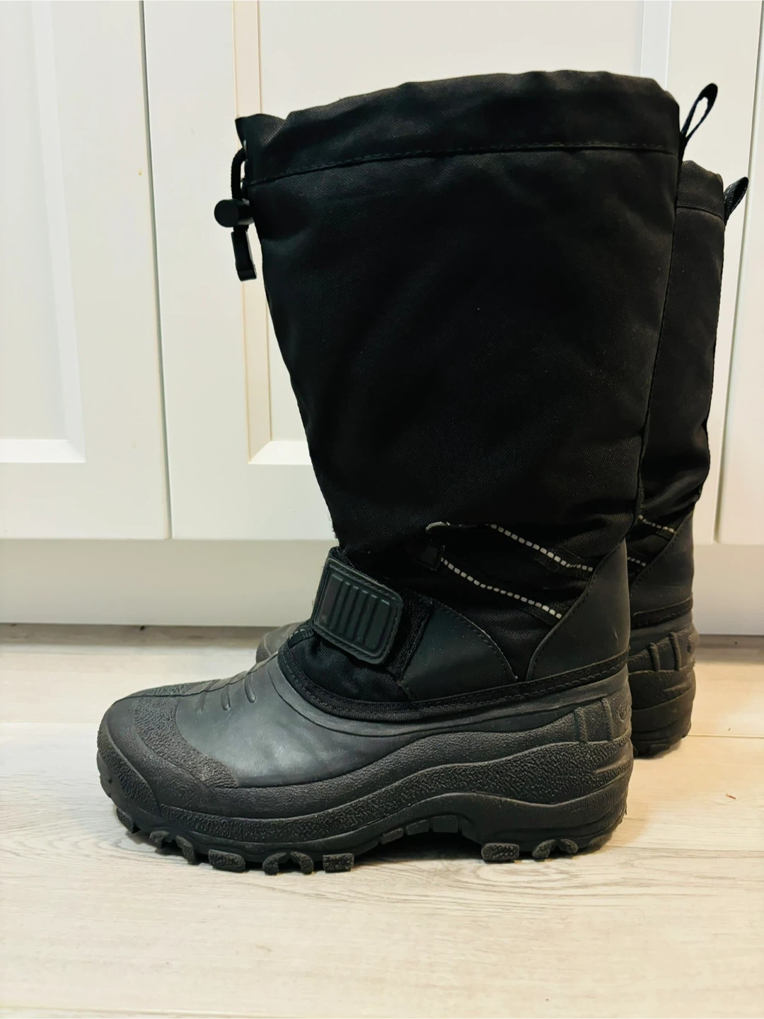 Black Winter Snow Boots (8)