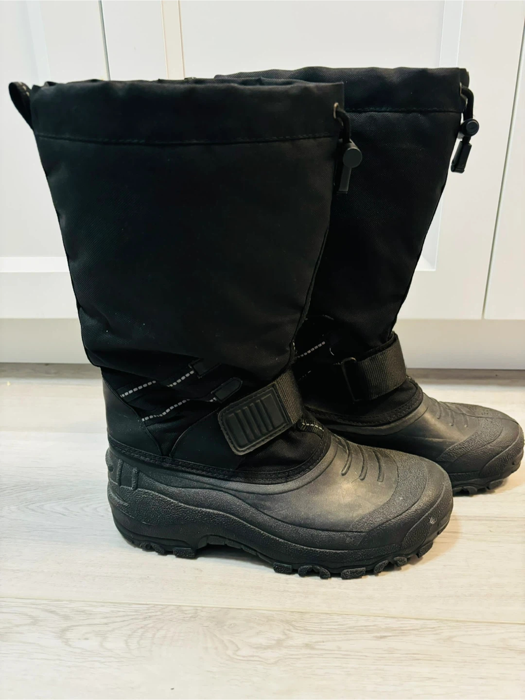 Black Winter Snow Boots (8) - photo 2