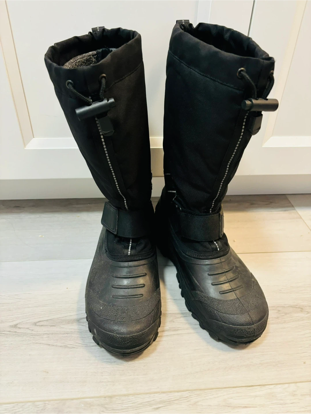 Black Winter Snow Boots (8) - photo 3