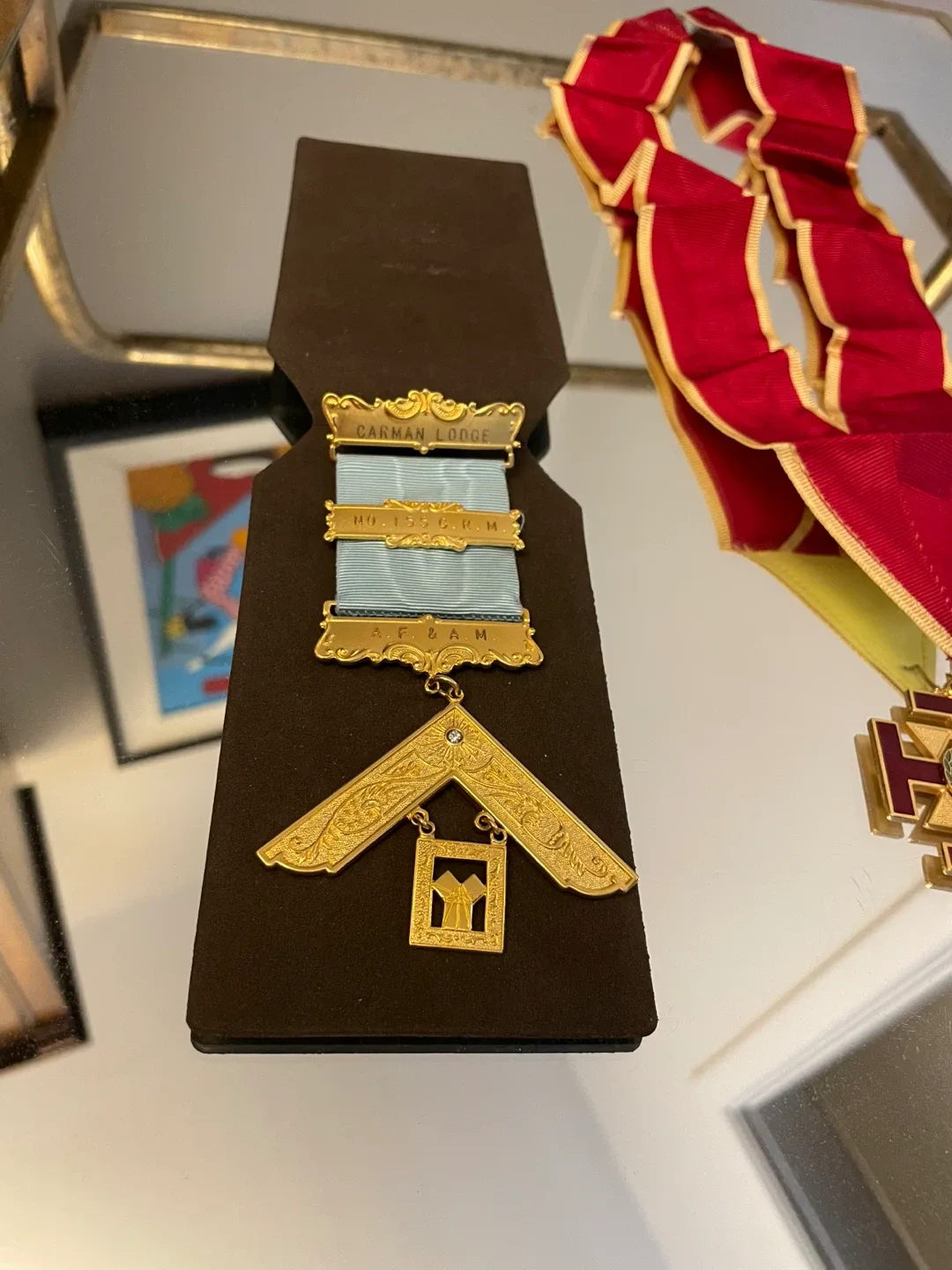 Freemasons Lodge Medallions pair image indicator(2)