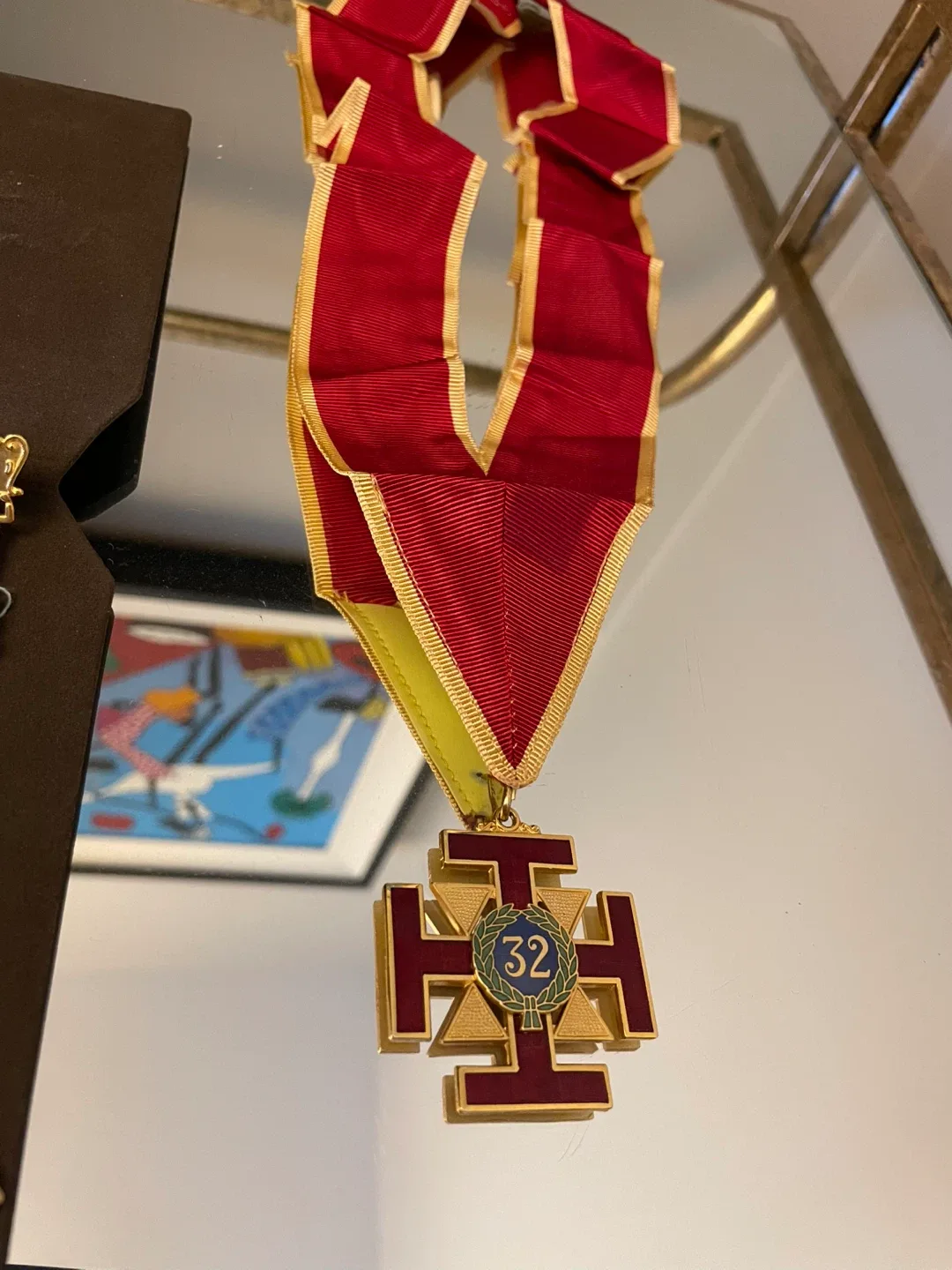 Freemasons Lodge Medallions pair image indicator(3)