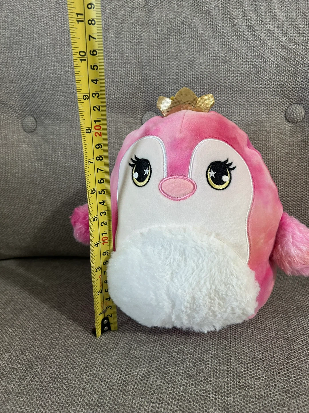 the pink penguin Squishmallow plush toy