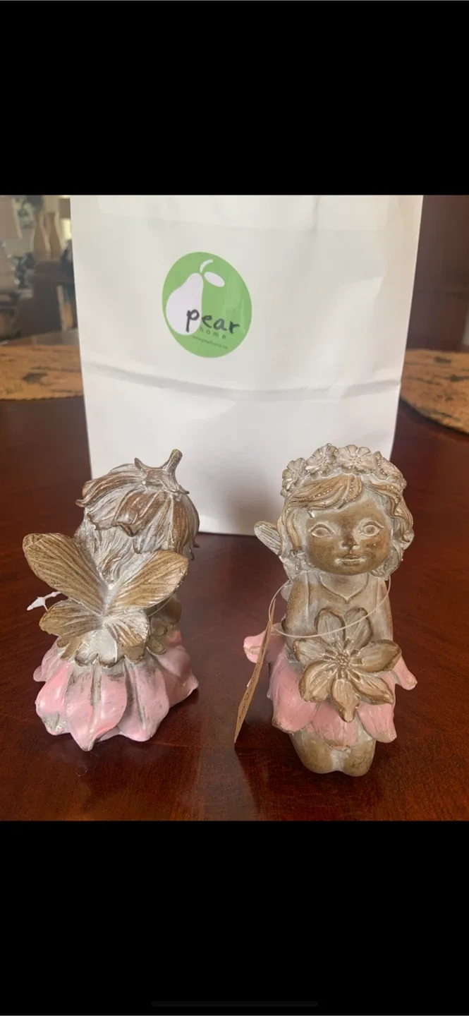 NEW NUTCRACKER WOODEN FAIRIES ! image indicator(2)