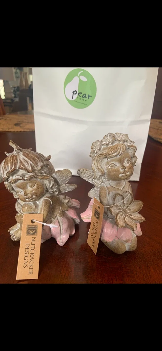 NEW NUTCRACKER WOODEN FAIRIES ! image indicator(3)