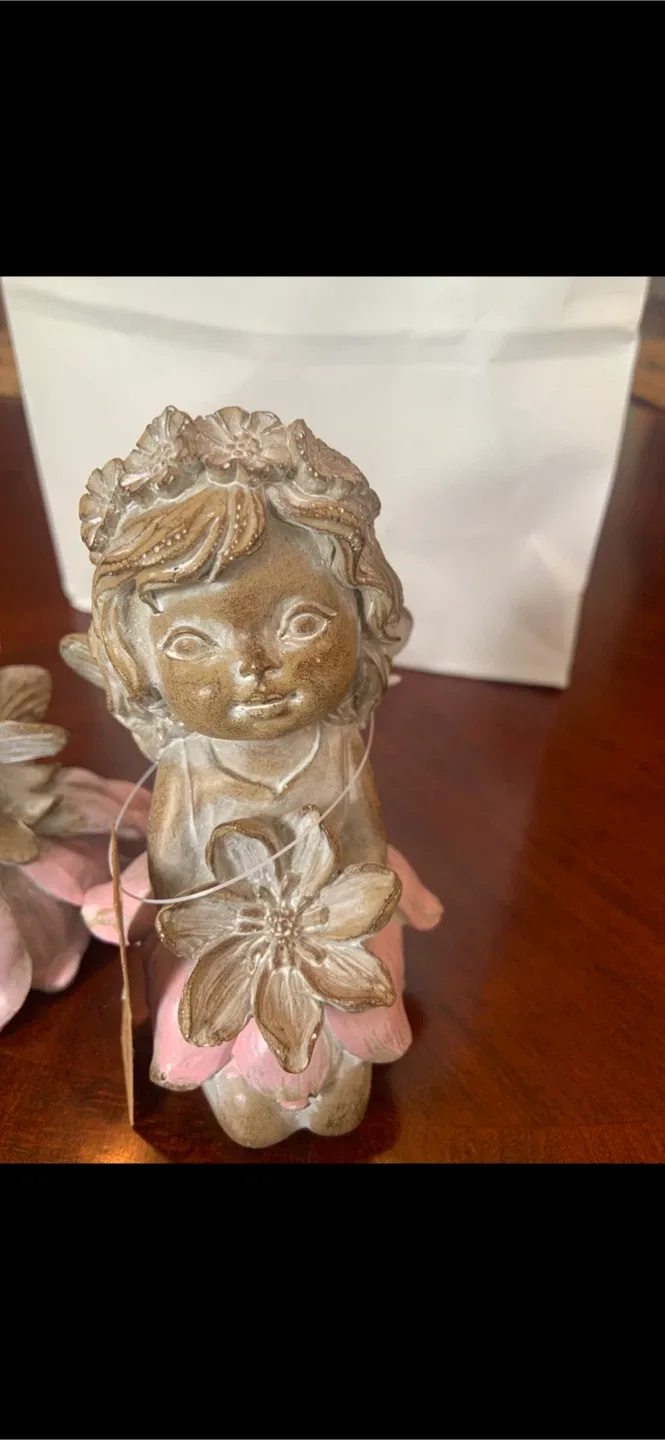 NEW NUTCRACKER WOODEN FAIRIES ! image indicator(5)