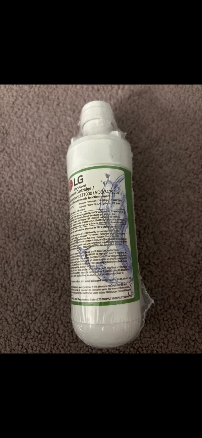 New LG LT1000 Replacement Water Filter #cleanout