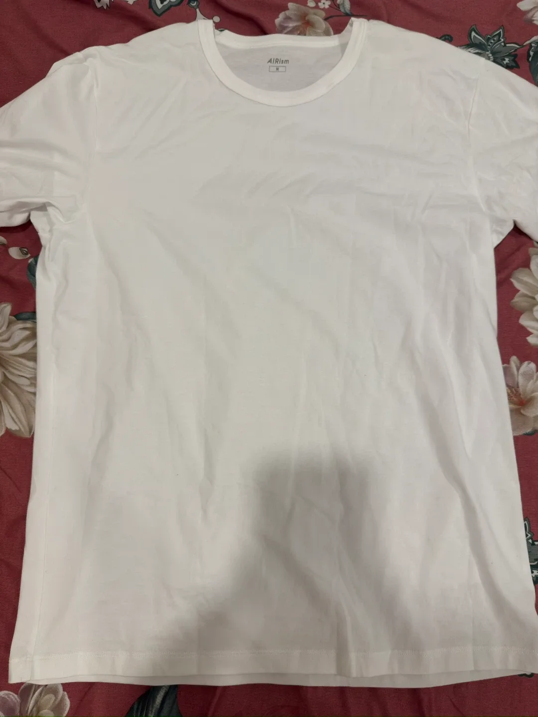 H&M Relaxed Fit White Pants and Tshirt - Size S