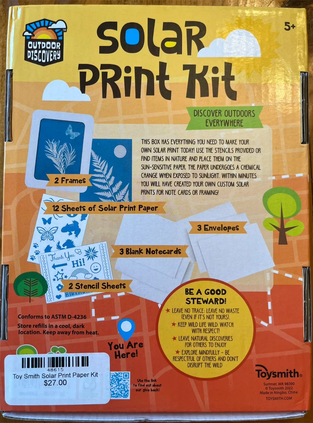 Outdoor Discovery Solar Print Kit - New image indicator(2)