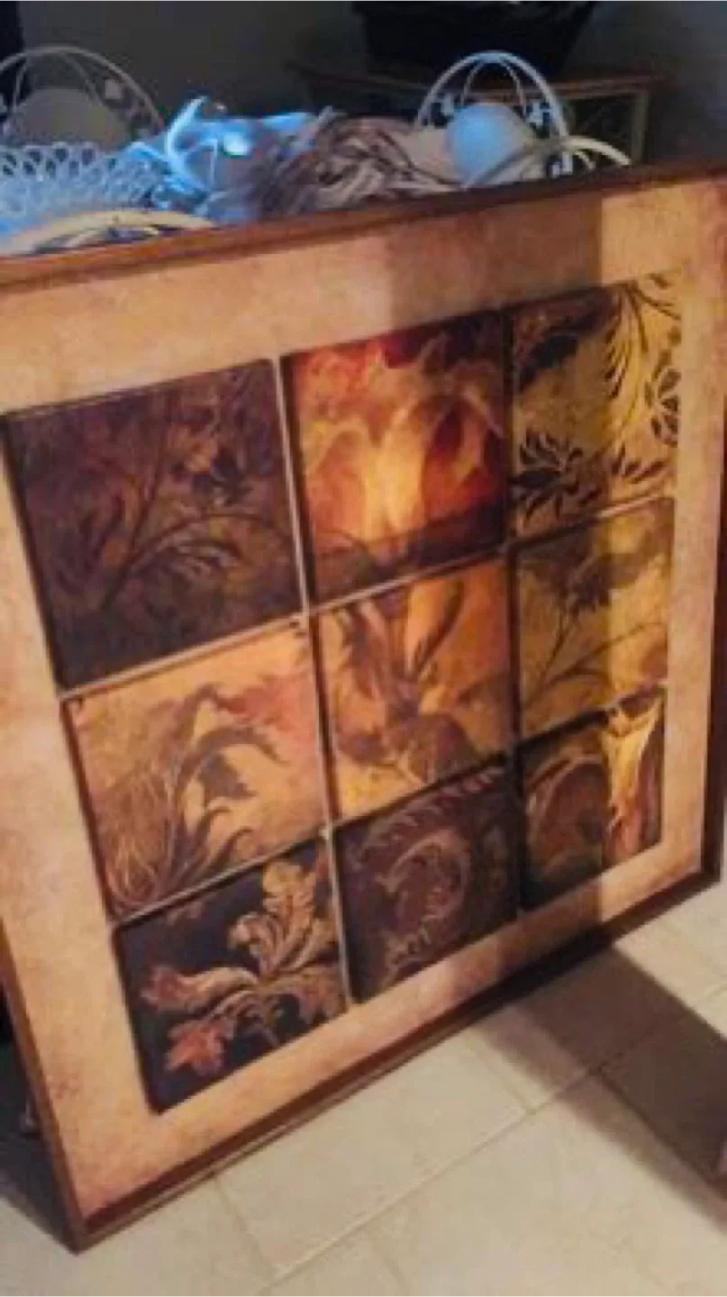 #cleanout Floral Wall Art