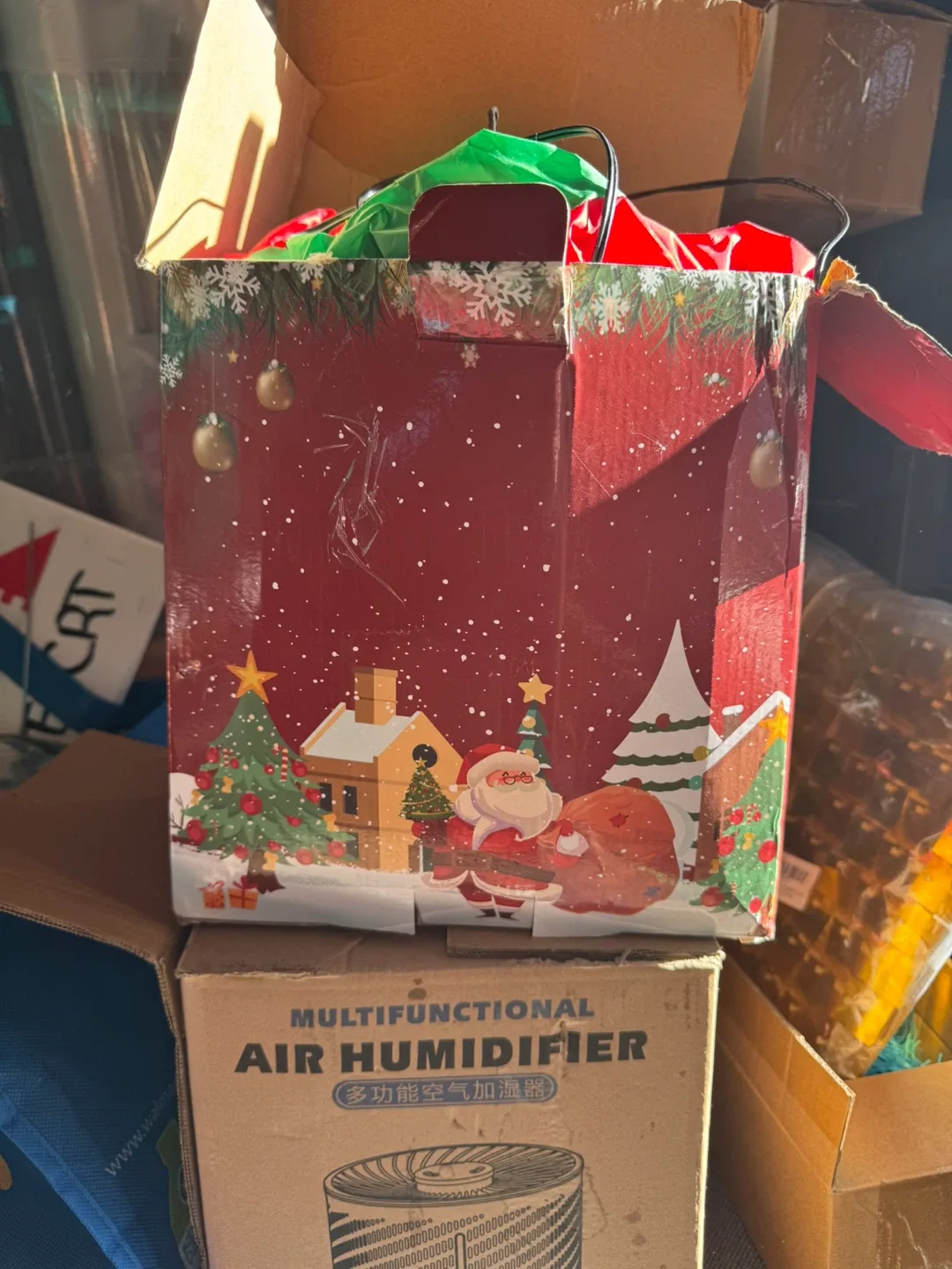 Christmas Reindeer & Santa Decoration image indicator(2)