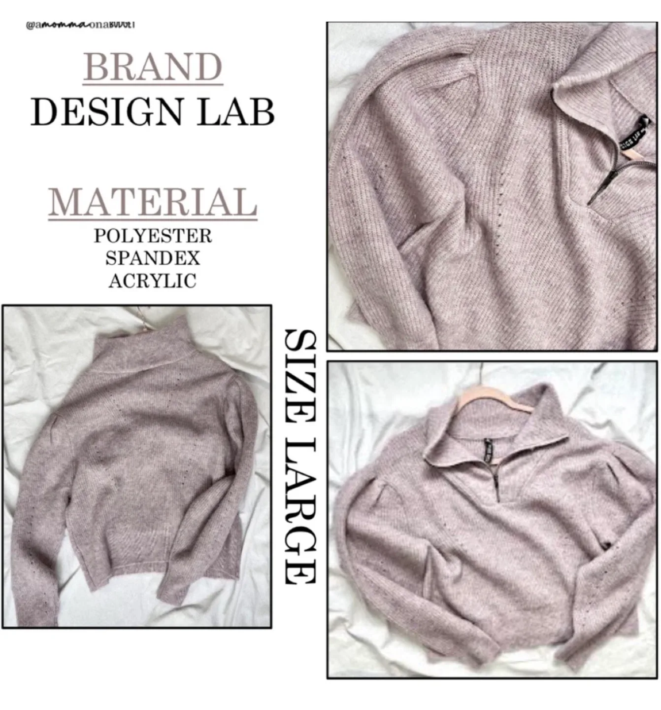 Design Lab Pullover - Size Large #cleanout
