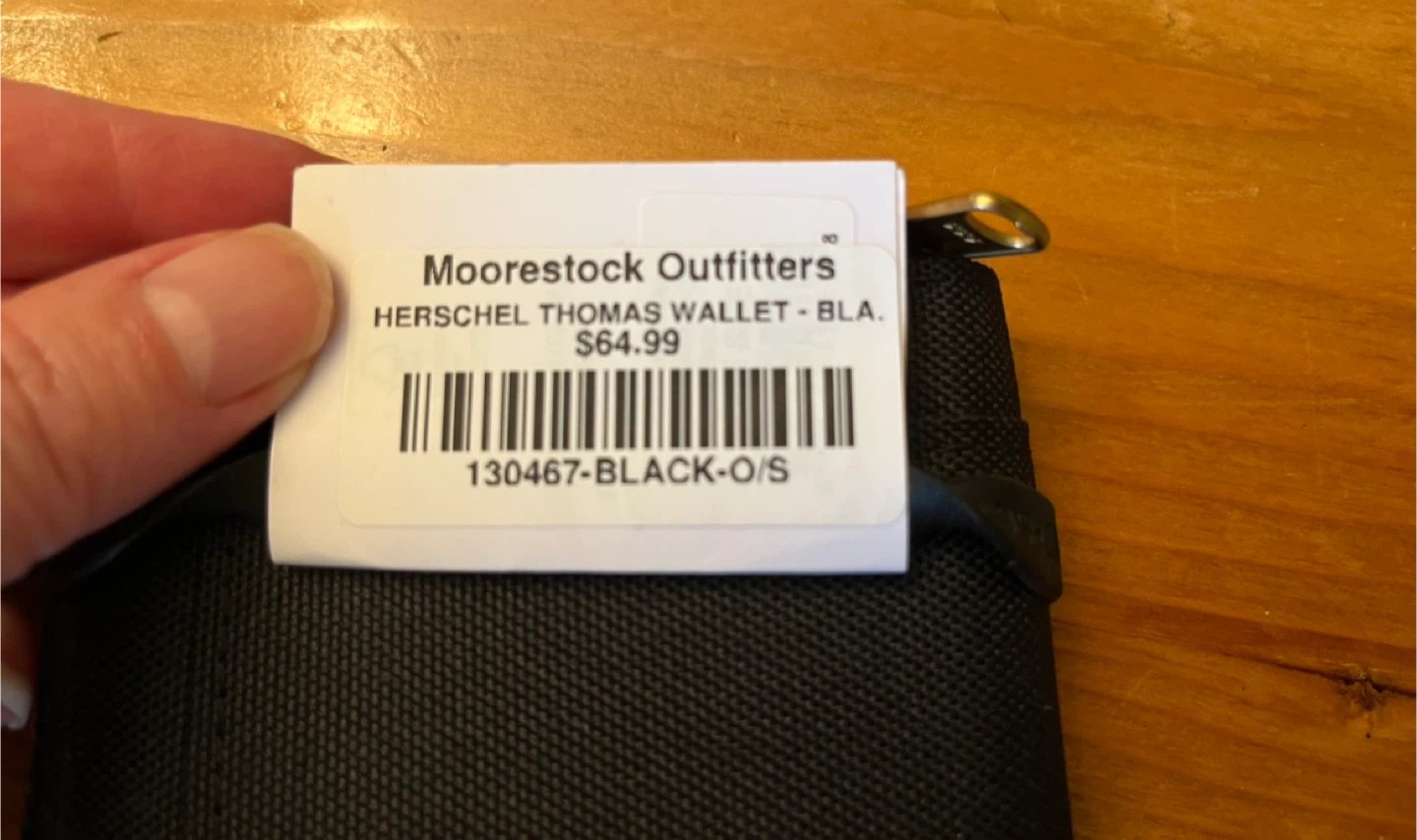 NEW Herschel Thomas Wallet - Black - photo 5