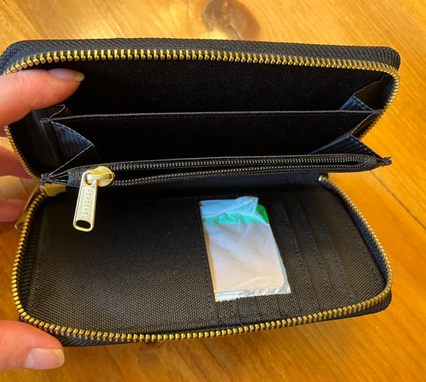 NEW Herschel Thomas Wallet - Black - photo 2