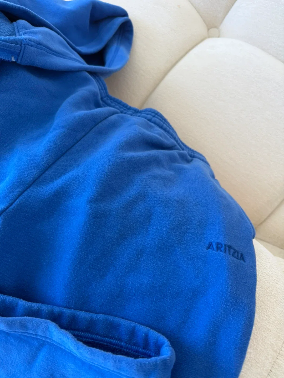 Aritzia Perfect Fit Blue SET with pants image indicator(2)