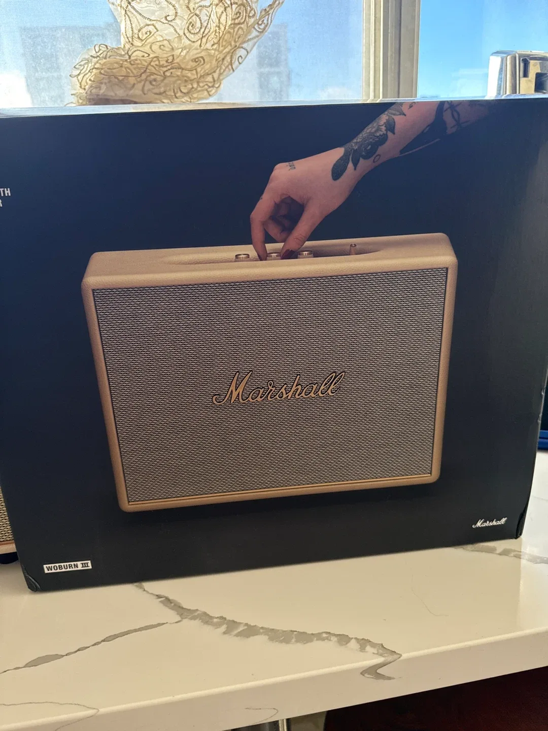 Marshall Woburn III Speaker - Cream - New in Box image indicator(2)