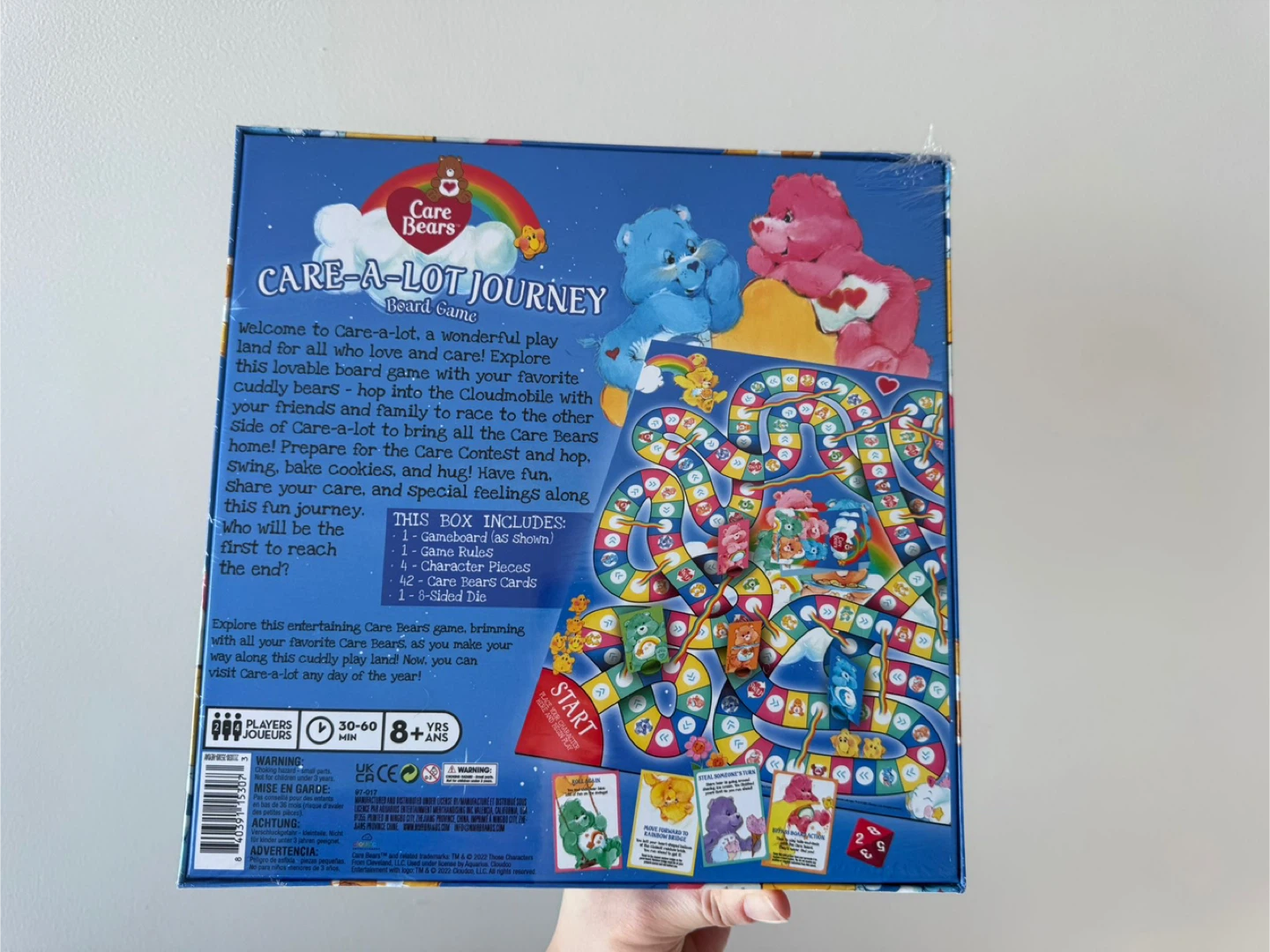 #cleanout Care Bears Care-A-Lot Journey Board Game - New! - photo 3