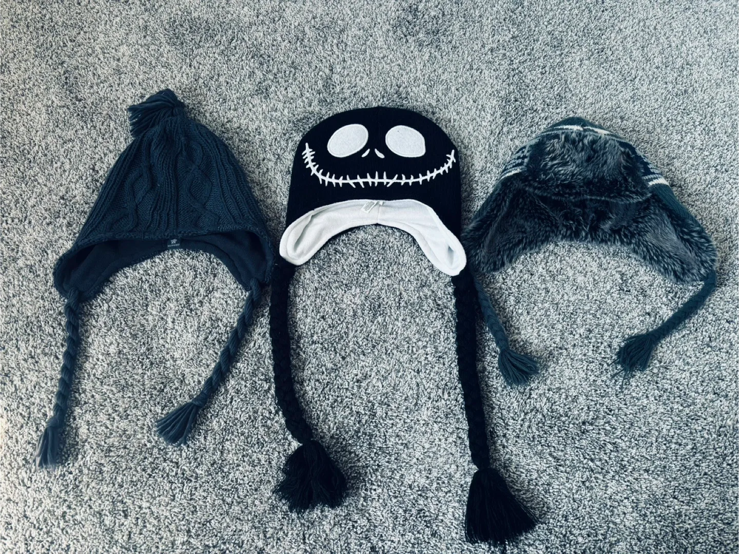 4 Winter Hats - Nightmare Before Christmas