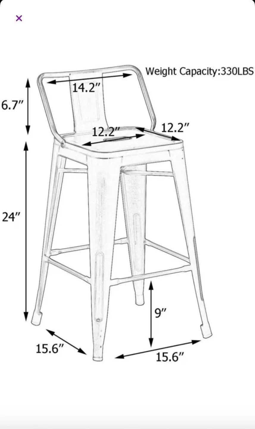 Williston Forge Hartmann Counter Stool - Mint image indicator(4)