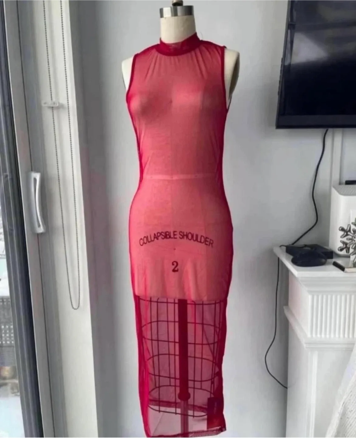 New mesh dress size medium