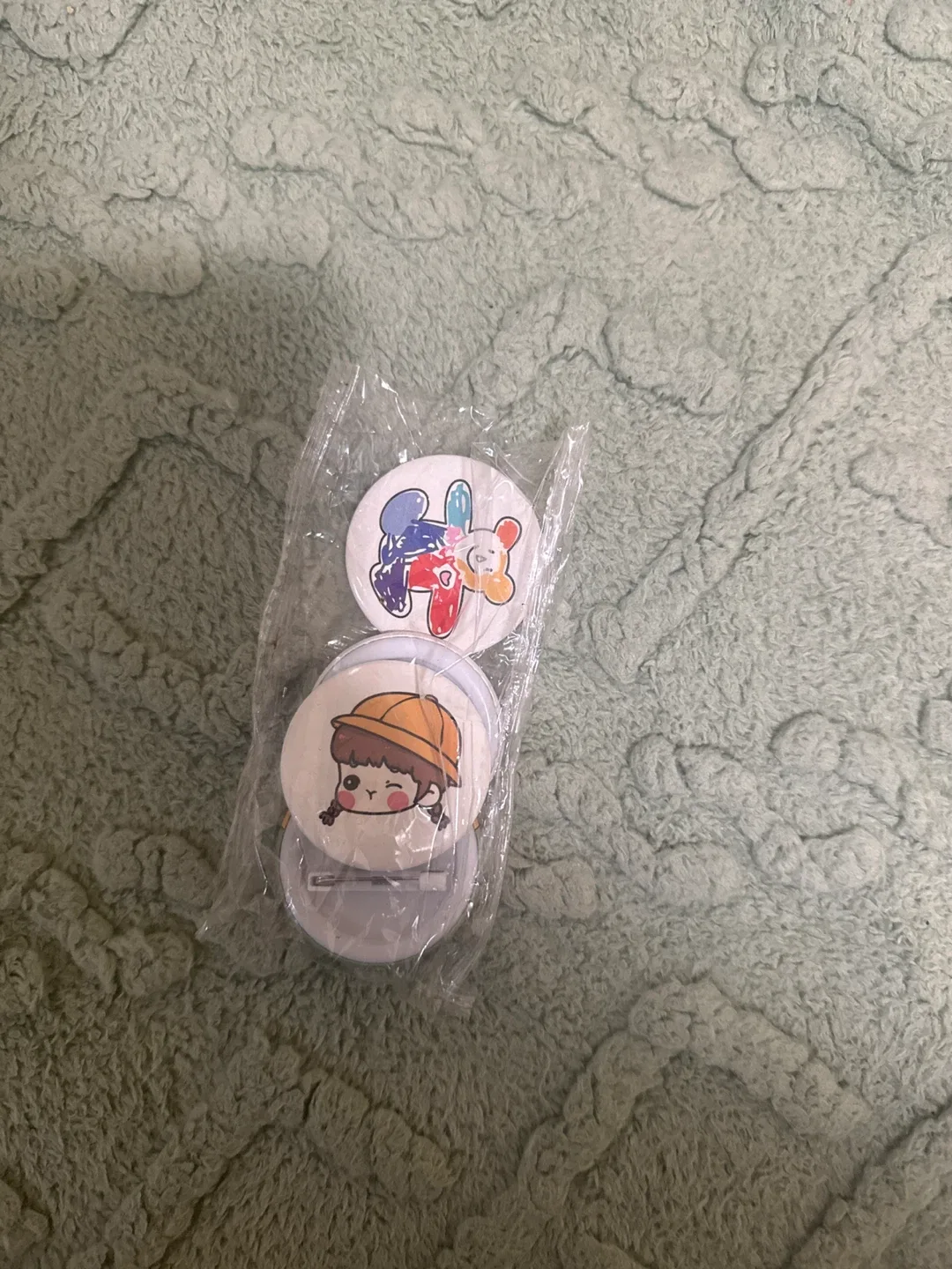 Cute Character Button Pins