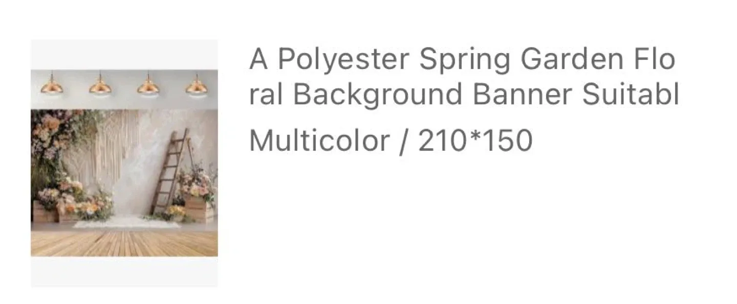 Spring Garden Floral Background Banner - Multicolor image indicator(2)