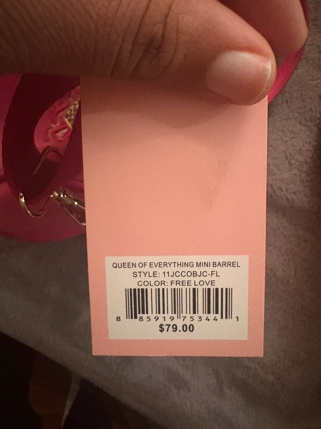 Juicy Couture Queen of Everything Mini Barrel Bag - photo 4