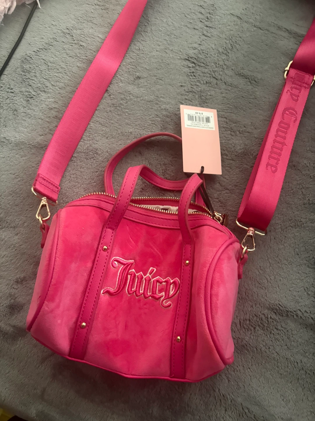 Juicy Couture Queen of Everything Mini Barrel Bag