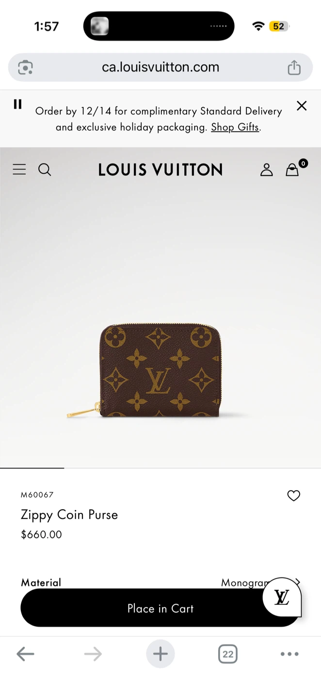 Louis Vuitton Monogram Zippy Coin Purse Wallet - photo 4