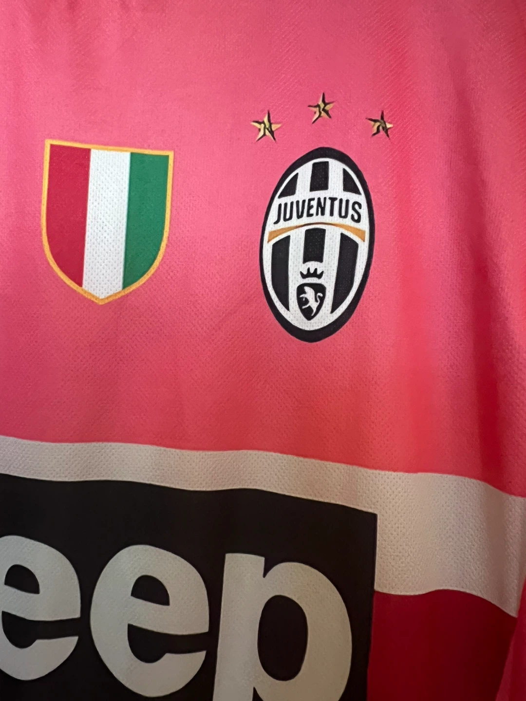 Juventus Pirlo #21 Pink Jersey replica - photo 3