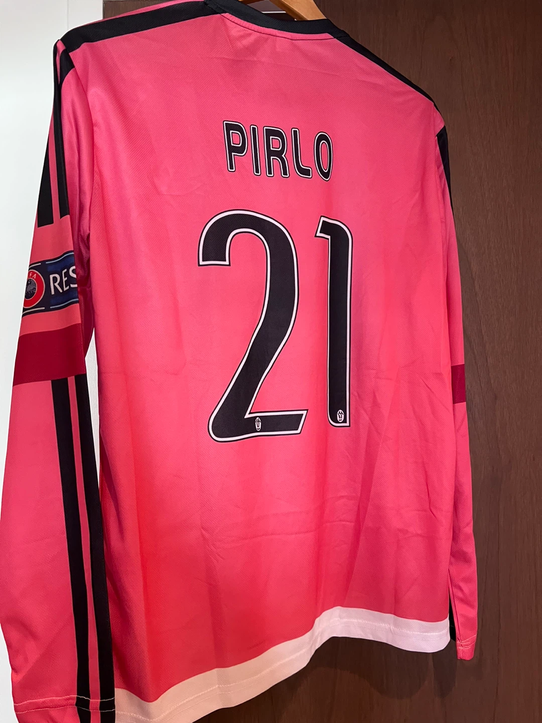 Juventus Pirlo #21 Pink Jersey replica - photo 2