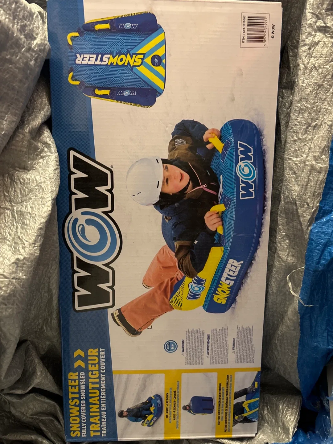 WOW Snow Steer Snow Sled