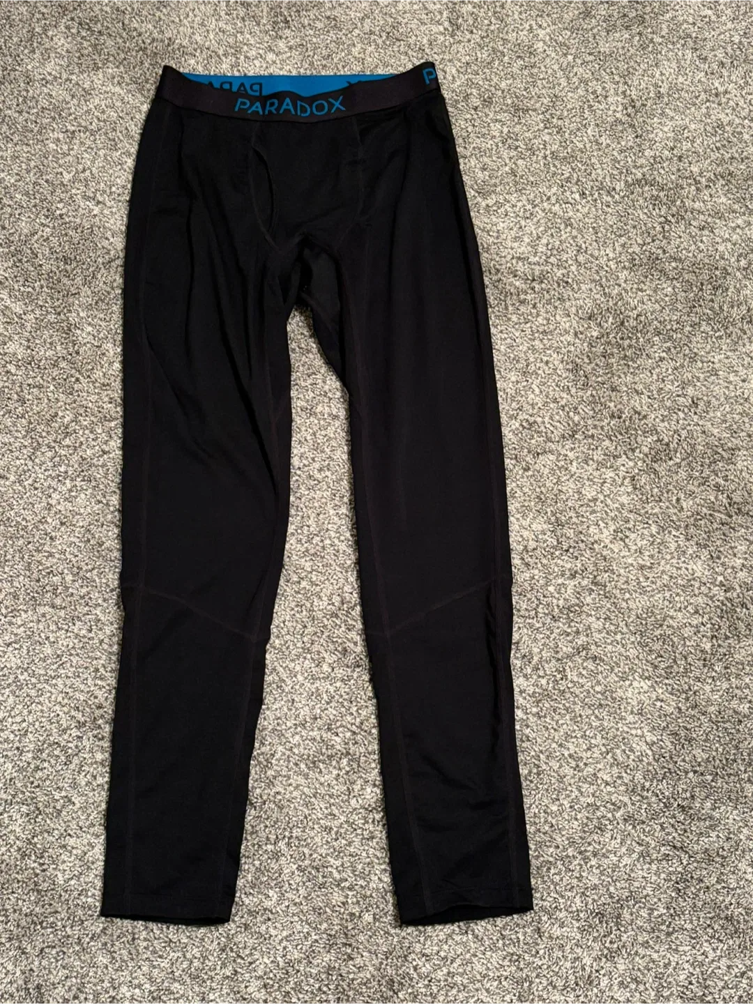 Paradox Black Thermal Underwear - Size Small