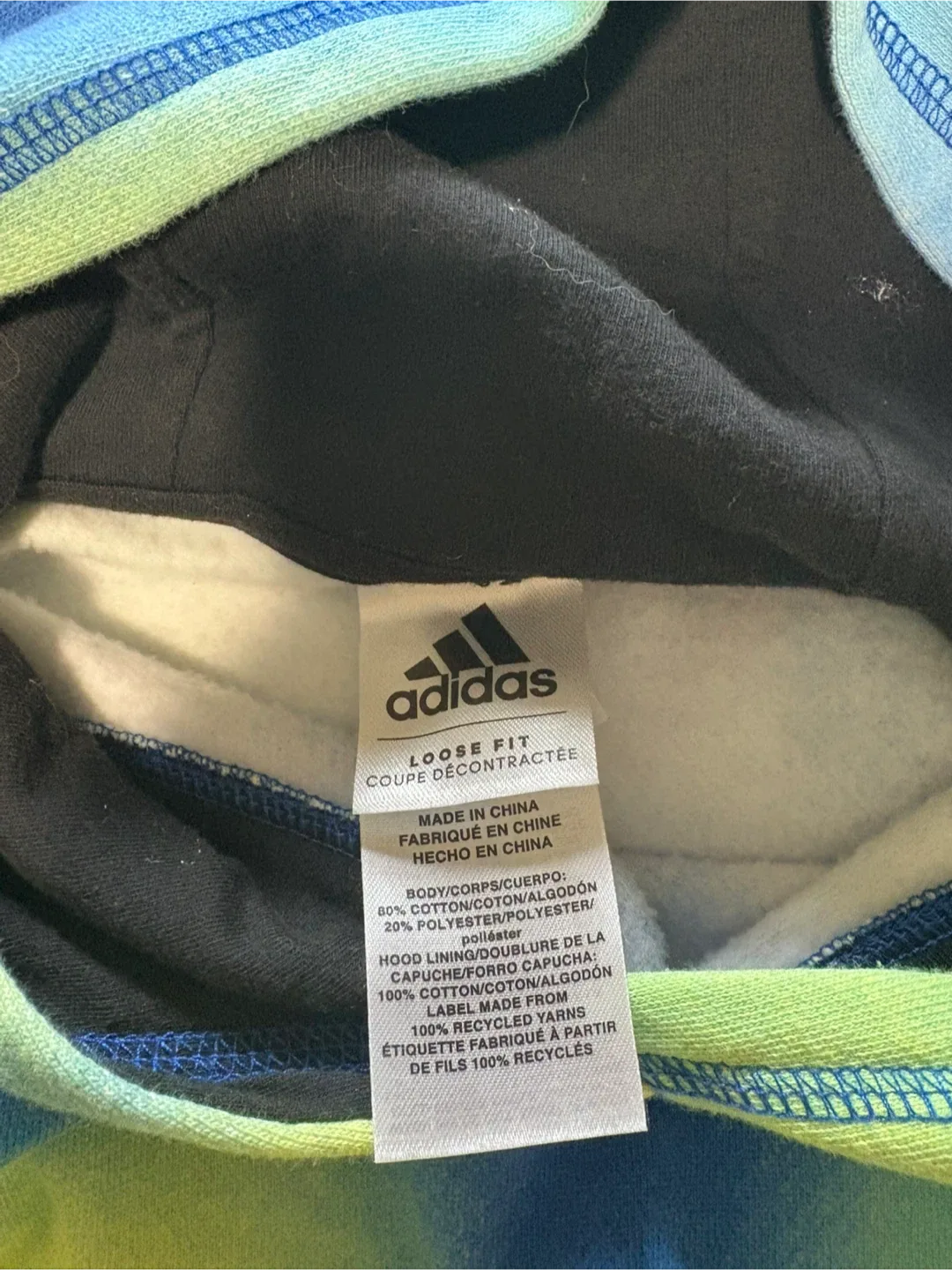 Adidas Tie-Dye Hoodie - Loose Fit image indicator(2)