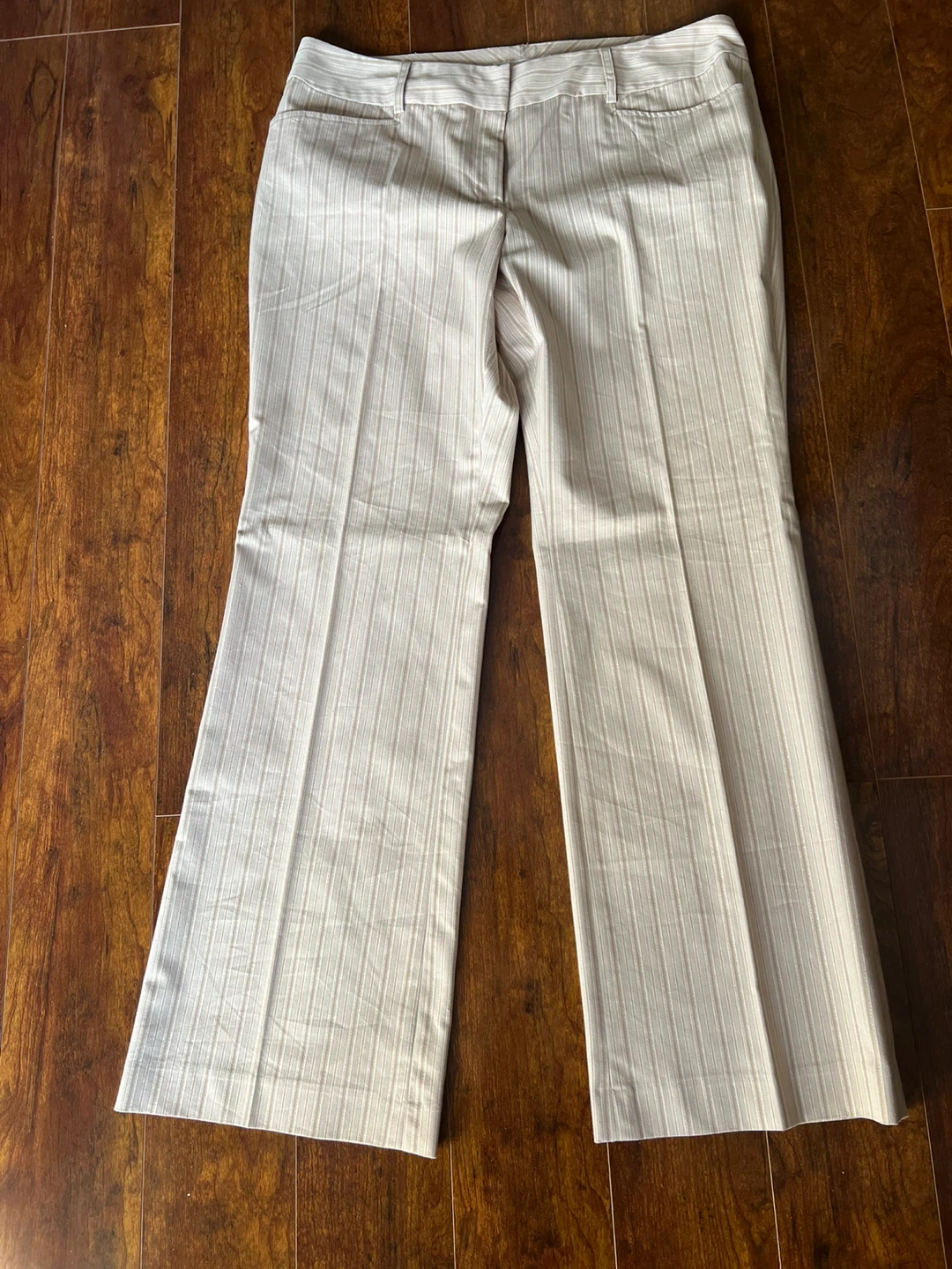 Michael Kors Striped Flare Pants - Size 14