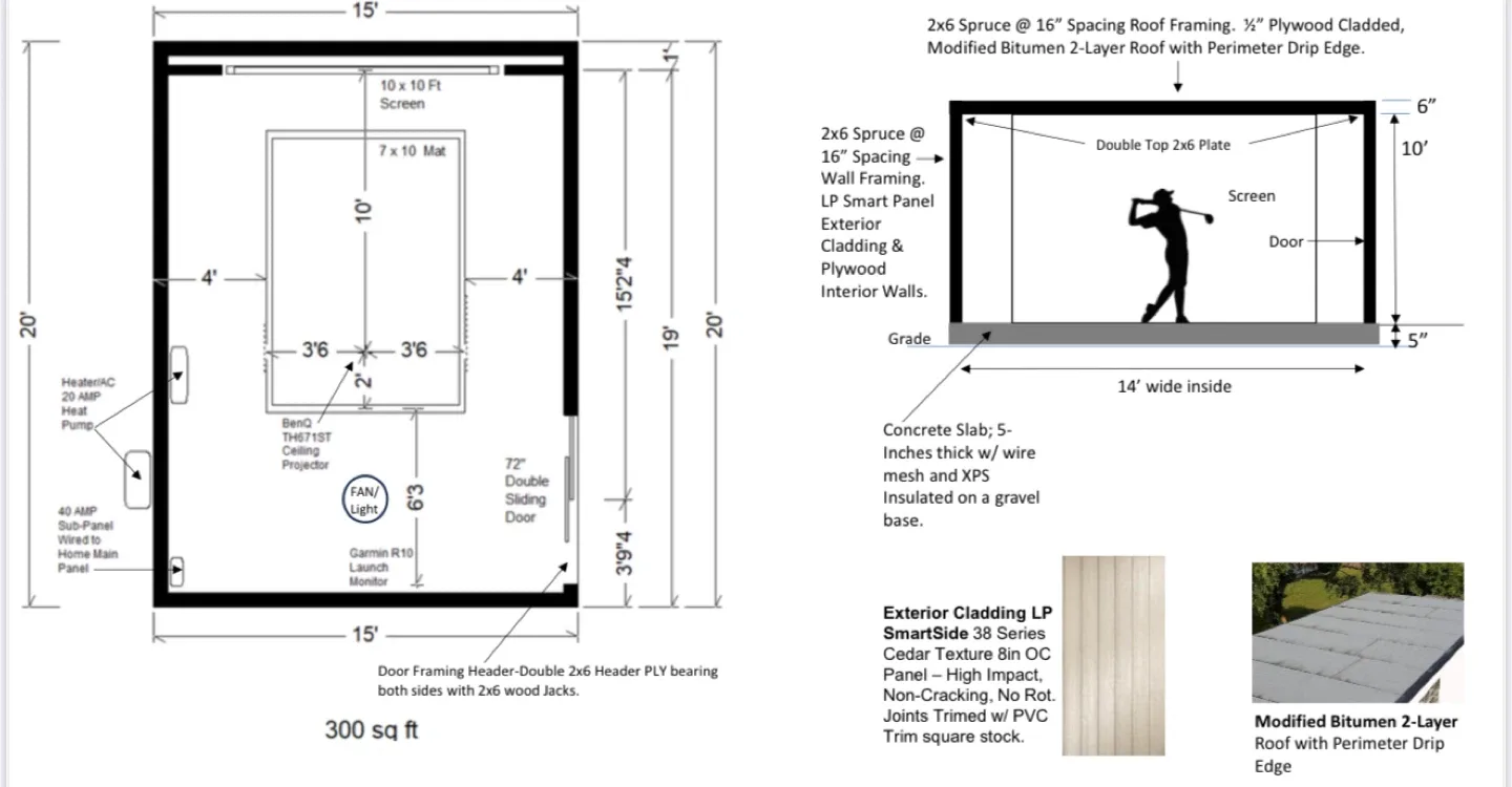 Baracca Golf Simulator Shed image indicator(4)
