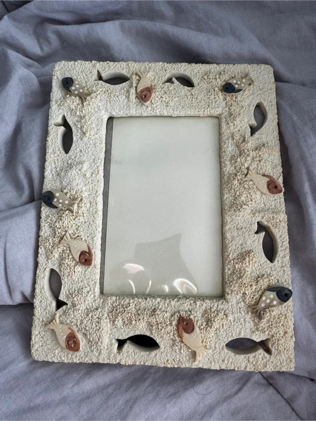 Fish Picture Frame with Box #cleanout